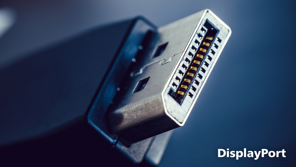 Connessione DisplayPort per la massima elaborazione delle immagini