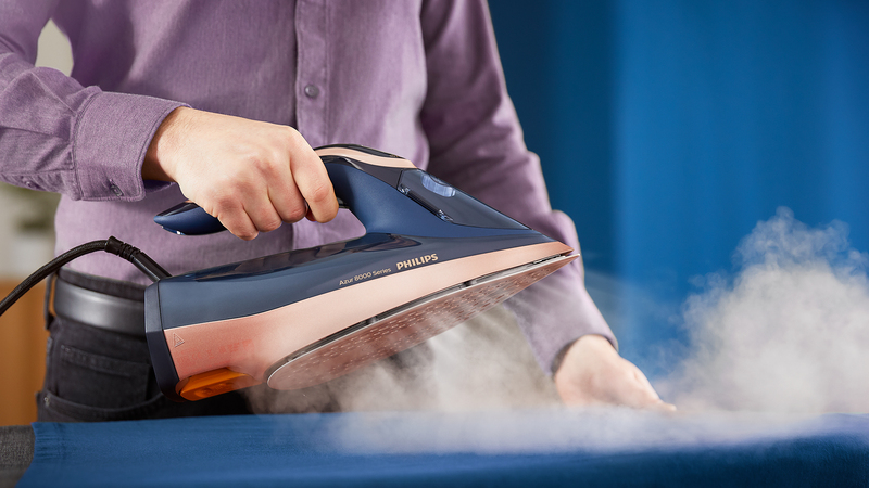 Up to 85 g/min of strong, continuous steam output