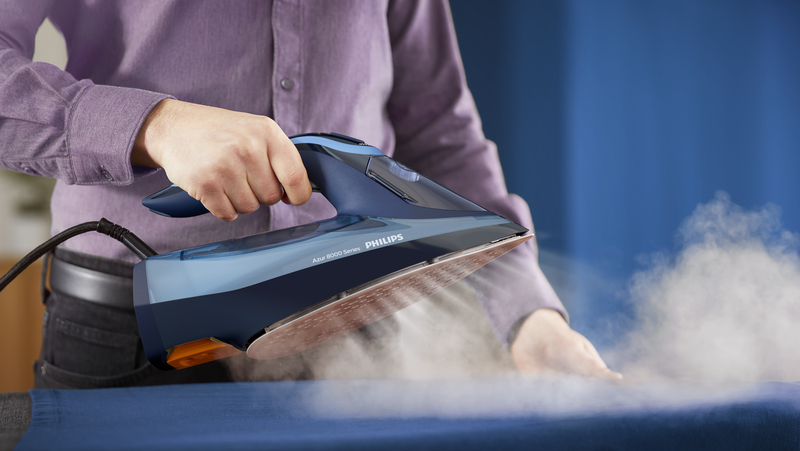 Up to 55 g/min of strong, continuous steam output