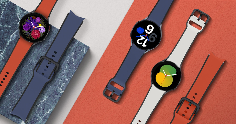 Two hues on one sporty band