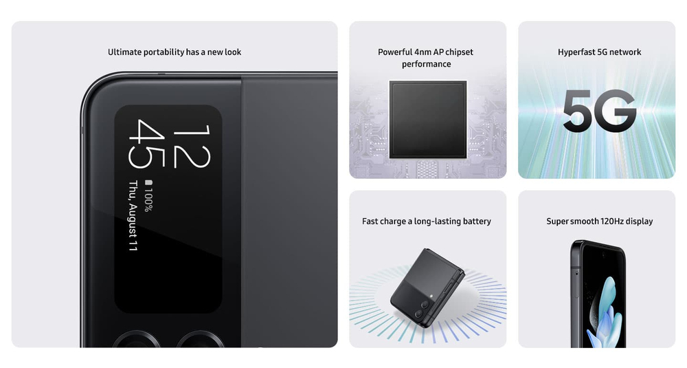 Flex, flip and transform with the stylish work phone