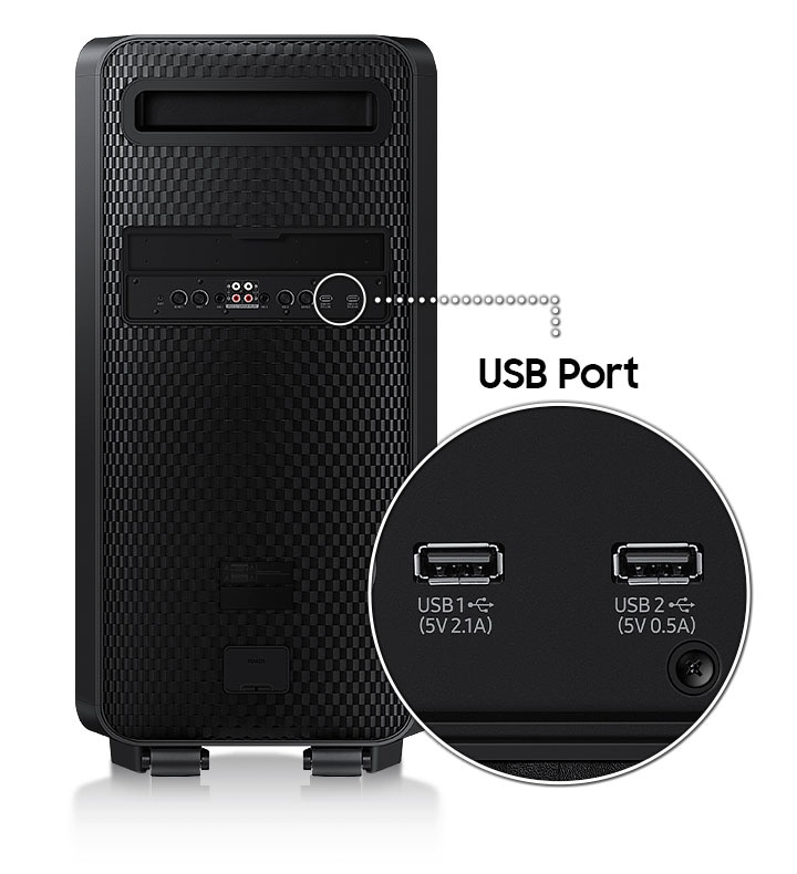 Ascolta la musica in tutta semplicità con la porta USB integrata