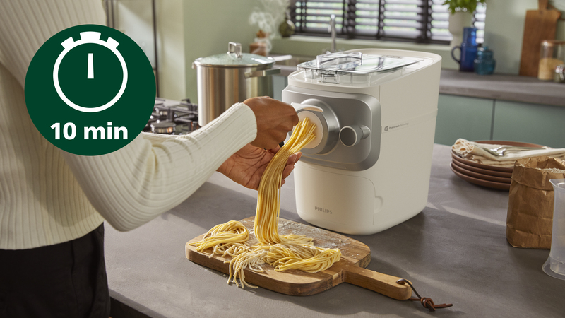Gör fantastiskt god pasta på under 10 minuter**