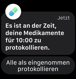 Nie wieder Vitamine und Medikamente vergessen.