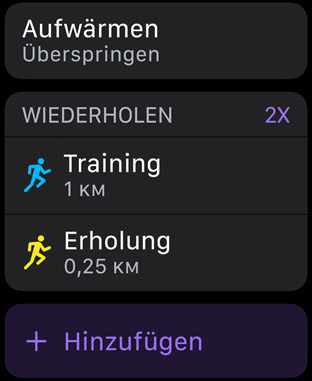 Mach deine Workouts individueller.