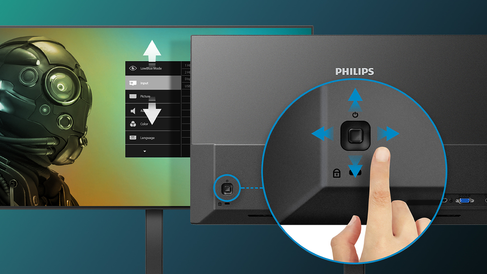 EasySelect-menuschakelaar voor snel toegang tot schermmenu