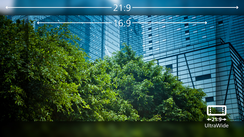 Kristallklare Bilder mit UltraWide QHD 3.440 x 1.440 Pixel
