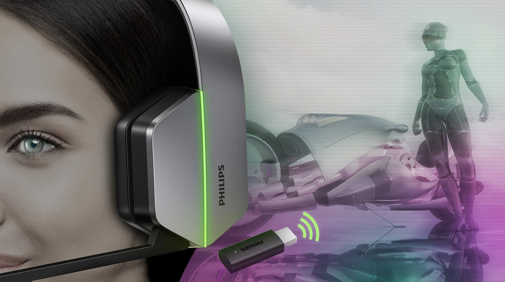2.4G wireless delivers dependable, lossless gaming audio
