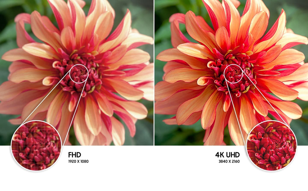 Erlebe die klare Schärfe von 4K UHD