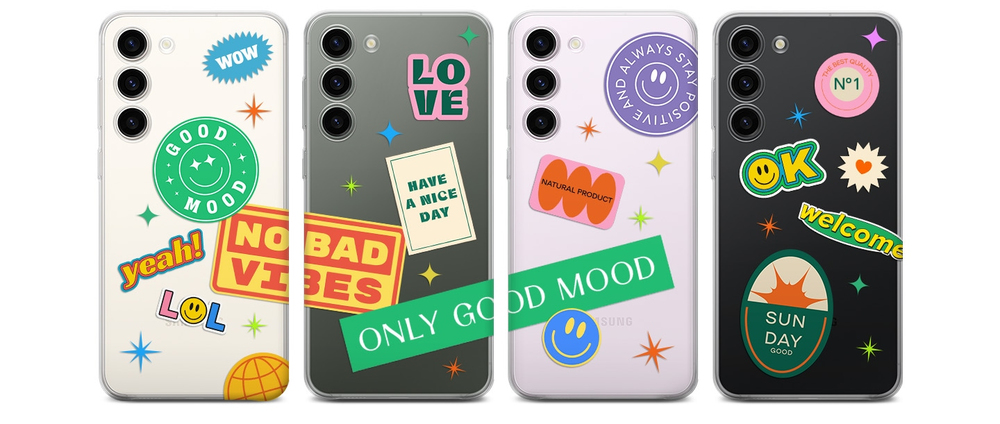 A case as your canvas to put stickers on