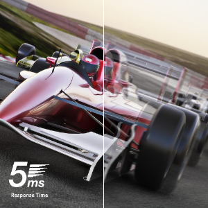 <b>5ms Response Time</b>