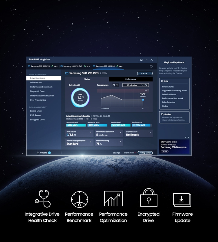 Samsung Magician-software