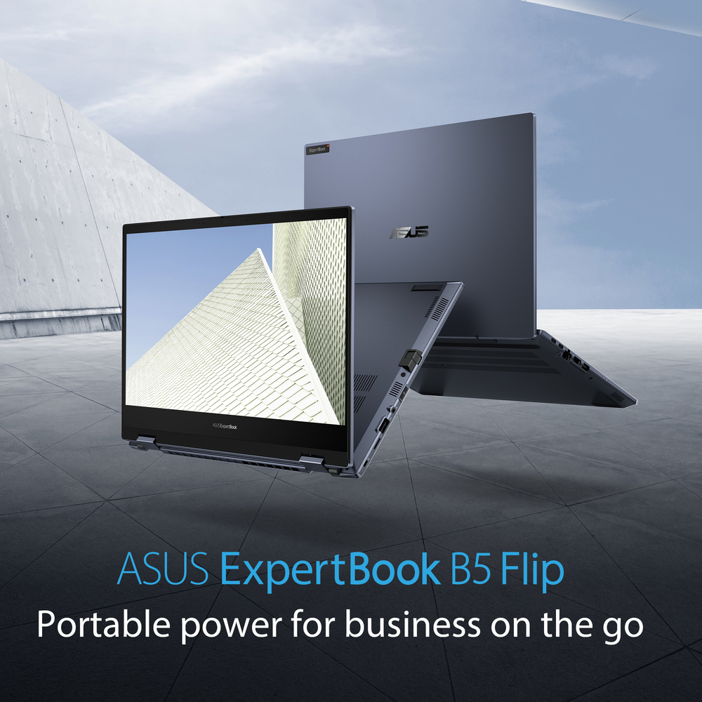 Introducing the ASUS ExpertBook B5 Flip Portable power for business on the go