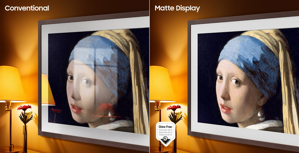 Experience glare-free picture viewing