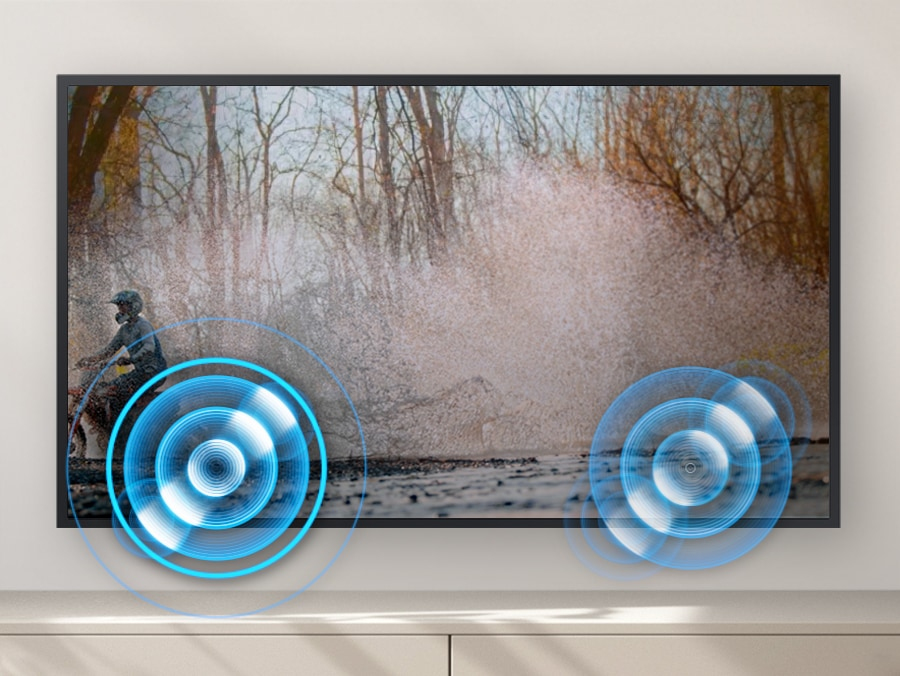 Sound that tracks the action on-screen
