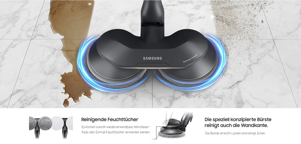 Feuchte Reinigung von Hartböden