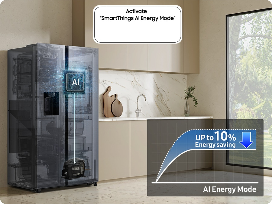 Kann den Energieverbrauch deines Kühlschranks um bis zu 10% reduzieren<sup>[5]</sup>