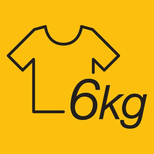 Capacità 6 kg