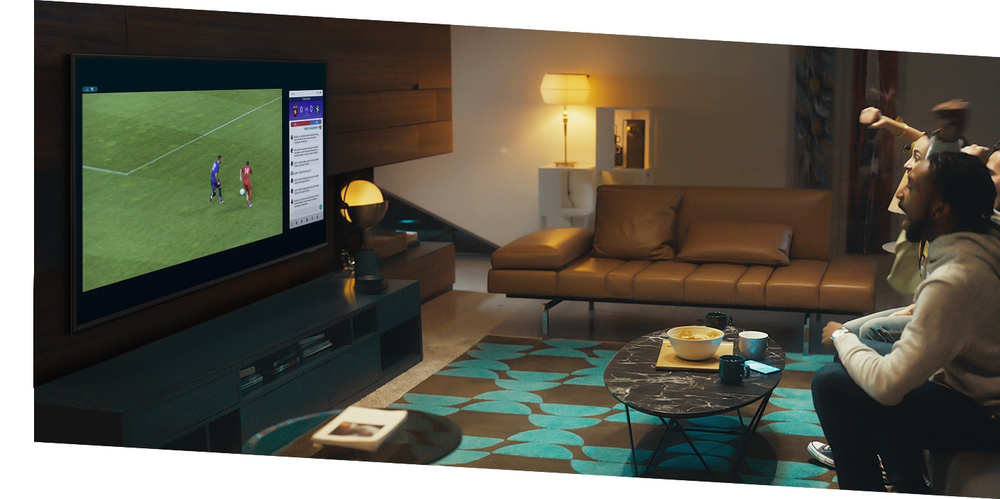 See it all at once, on the big screen