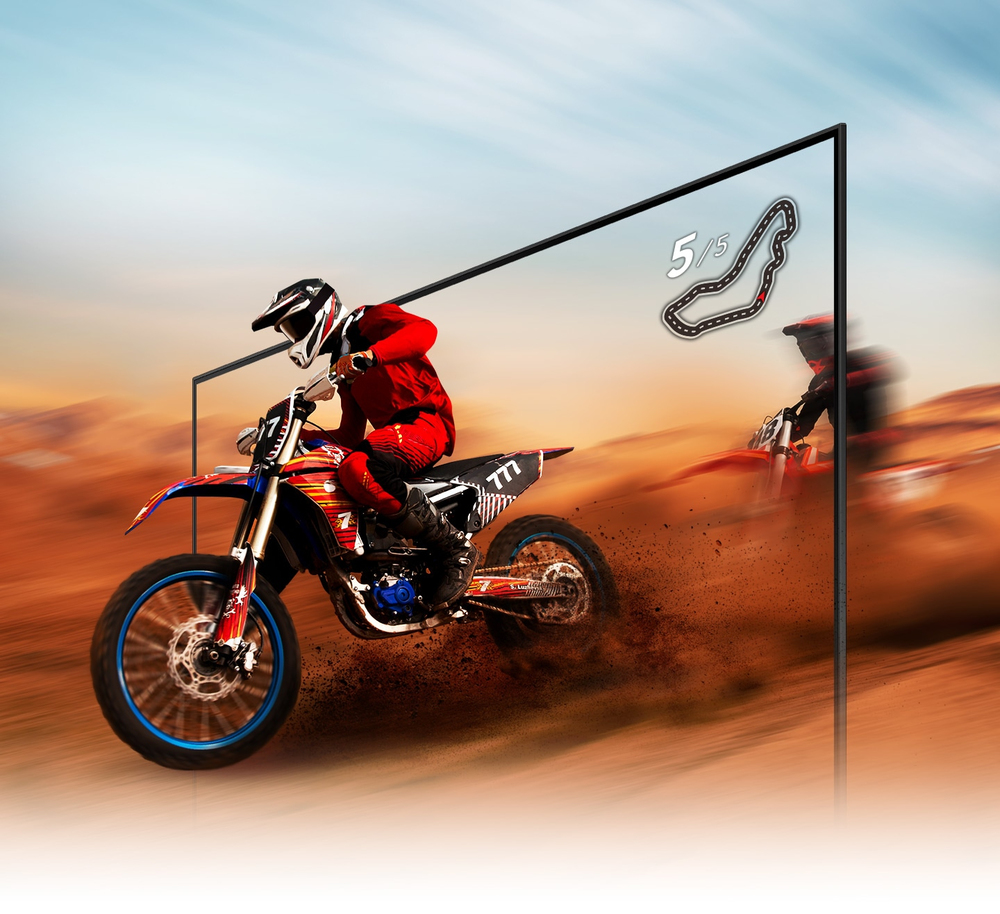 Stay one step ahead with smooth motion