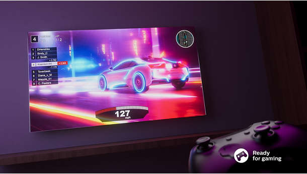 Doskonały do gier. VRR i niski input lag na każdej konsoli.
