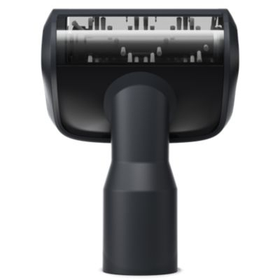 Die Mini-Turbo-Saugbürste eignet sich ideal zum Entfernen von Tierhaaren.
