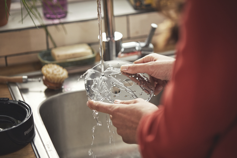 Abnehmbare Abtropfschale für einfaches Reinigen