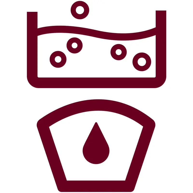 Einzigartiges Boil and Brew System für heißen, intensiven und aromatischen Filterkaffee