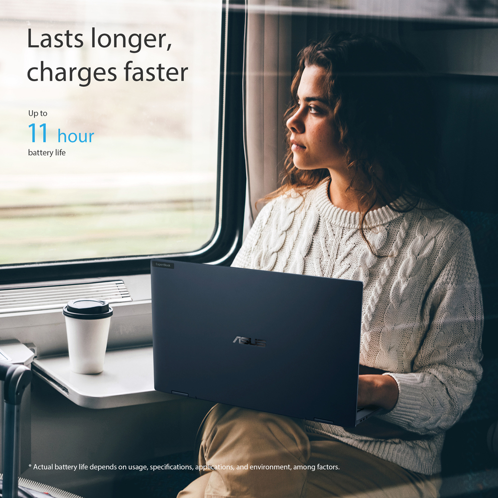 Lasts longer, charges faster