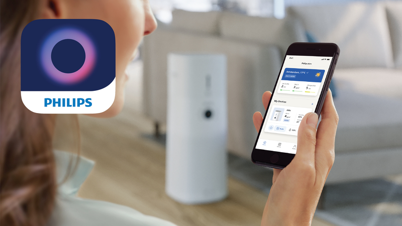 Die Philips Air+ App: die intelligente Lösung für saubere Luft