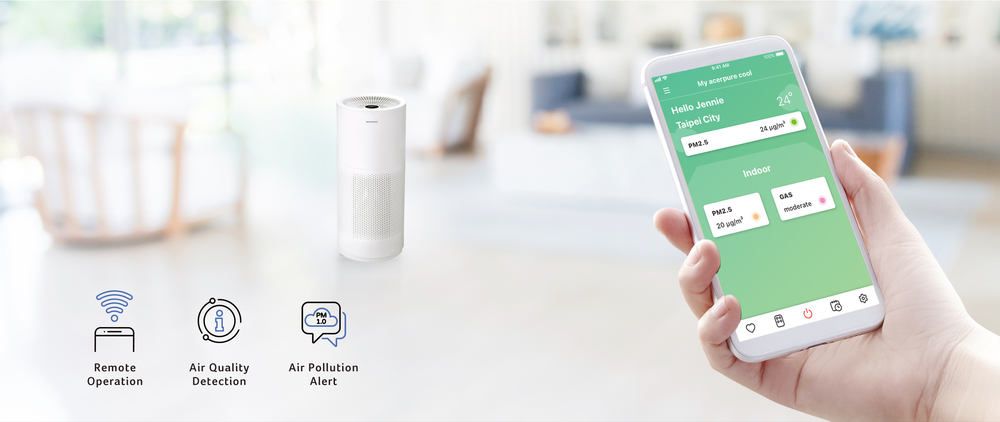 <b>Smart App: AcerPure Life</b>