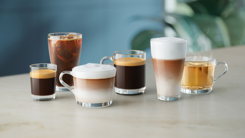 Kalter Eiskaffee bis heißer Espresso auf Knopfdruck