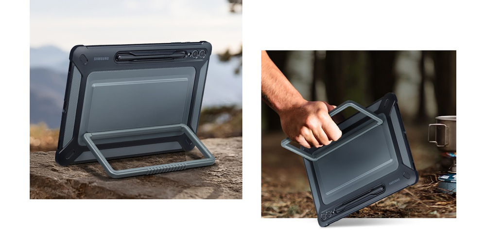 Stabiele standaard, comfortabele grip