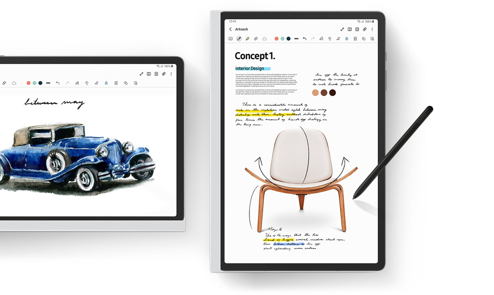 New experience for writing & drawing