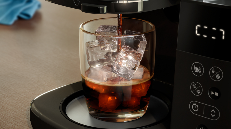 Erfrischender Eiskaffee für heiße Sommertage