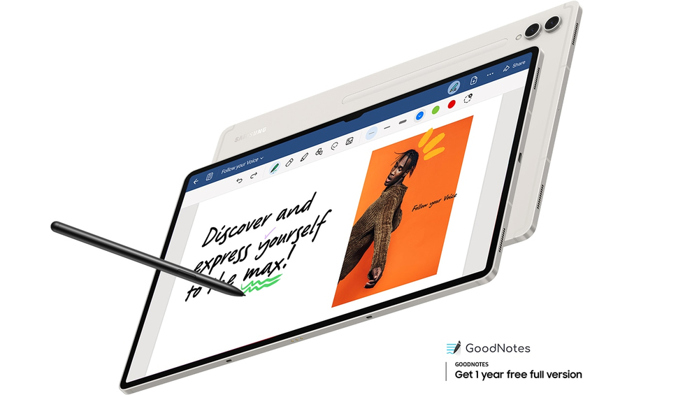 Prendere appunti sarà ancora più semplice grazie allottimizzazione per il grande Display
