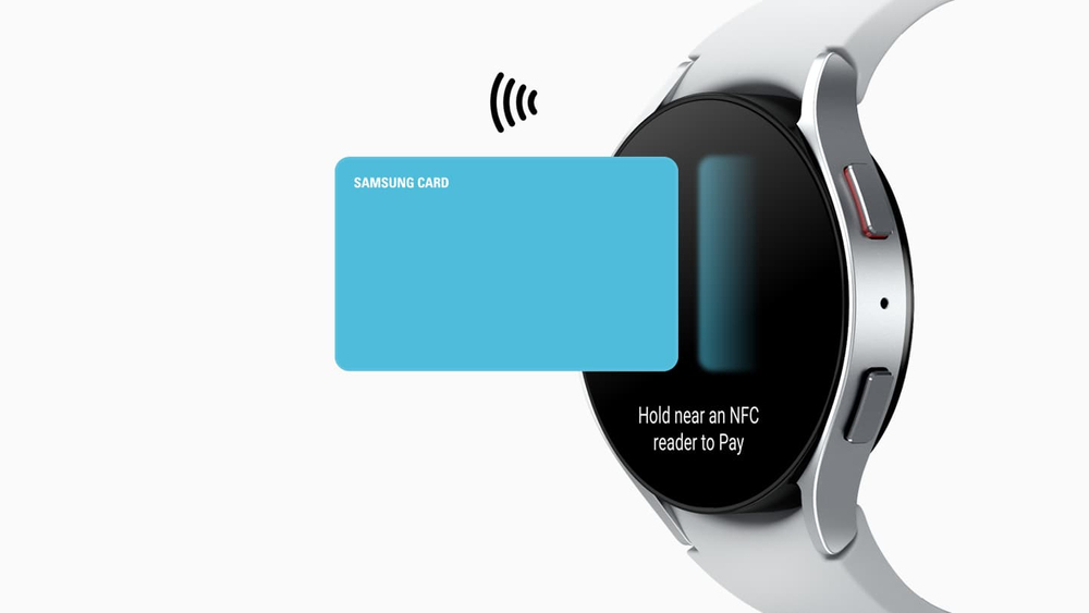 Samsung Wallet is available on your watch