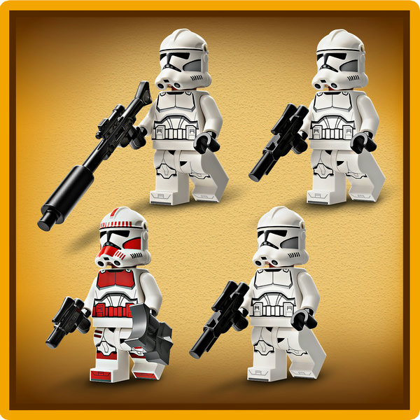 4 LEGO® Star WarsTM Minifiguren
