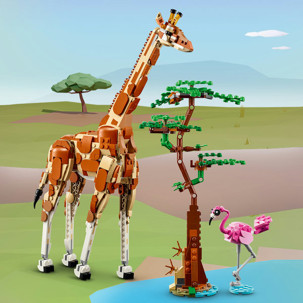 Bewegliche Giraffe
