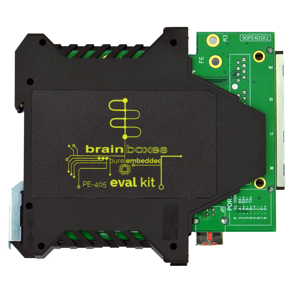 Includes a DIN rail-compatible outer case
