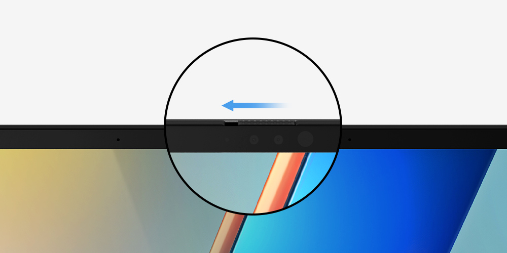 Magnetically-assisted webcam privacy shield
