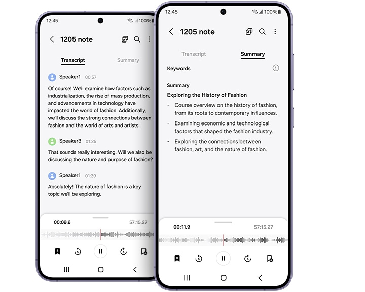 AI can summarise your voice recordings
