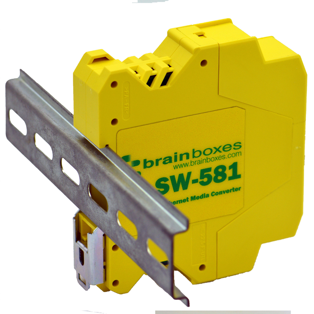 DIN rail mountable