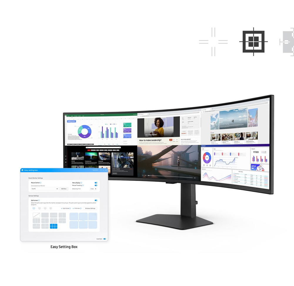 Hole alles aus deinem Monitor heraus