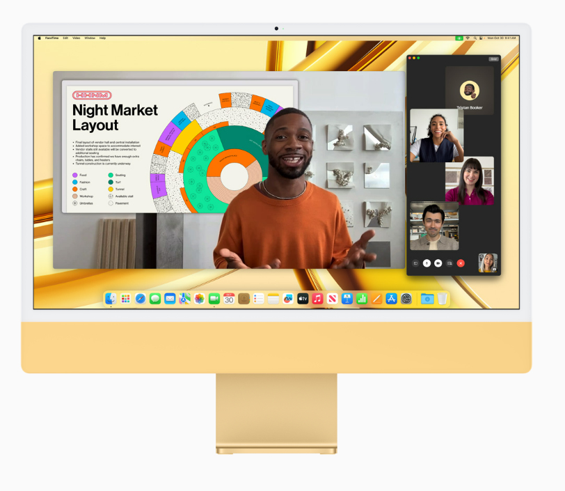 1080p FaceTime HD Kamera. Jede Seite ist deine beste.