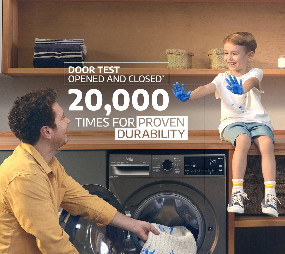 Door Tested 20,000 Times For Proven Durability