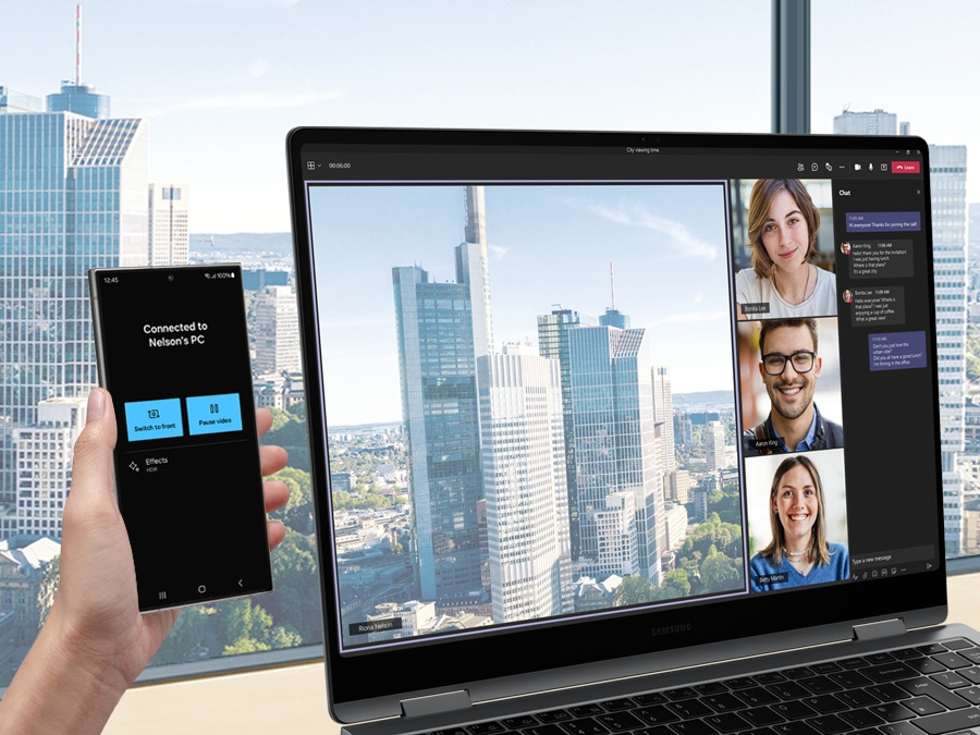 Use your phone as a connected camera