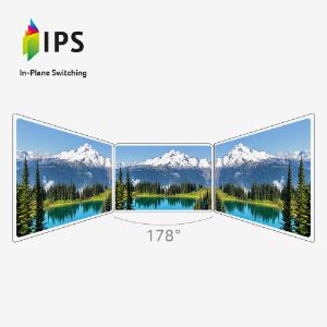 <b>IPS & Wide Viewing Angle</b>