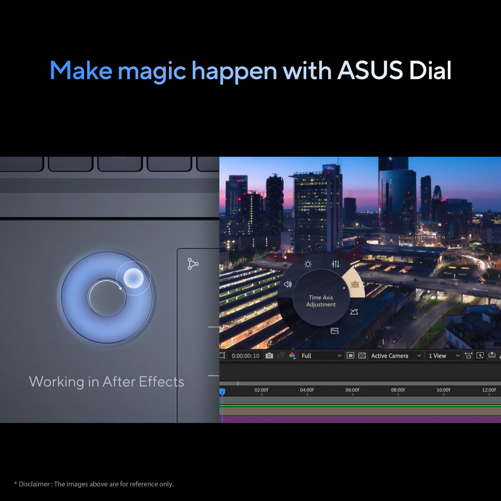 Make magic happen with ASUS Dial