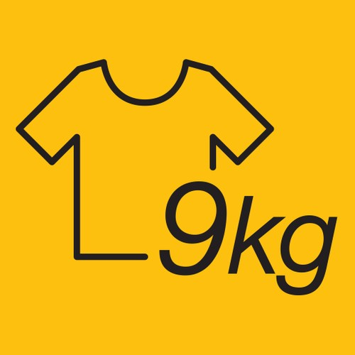 Pojemność 9 kg